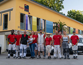 Das Team der Maler Stein GmbH